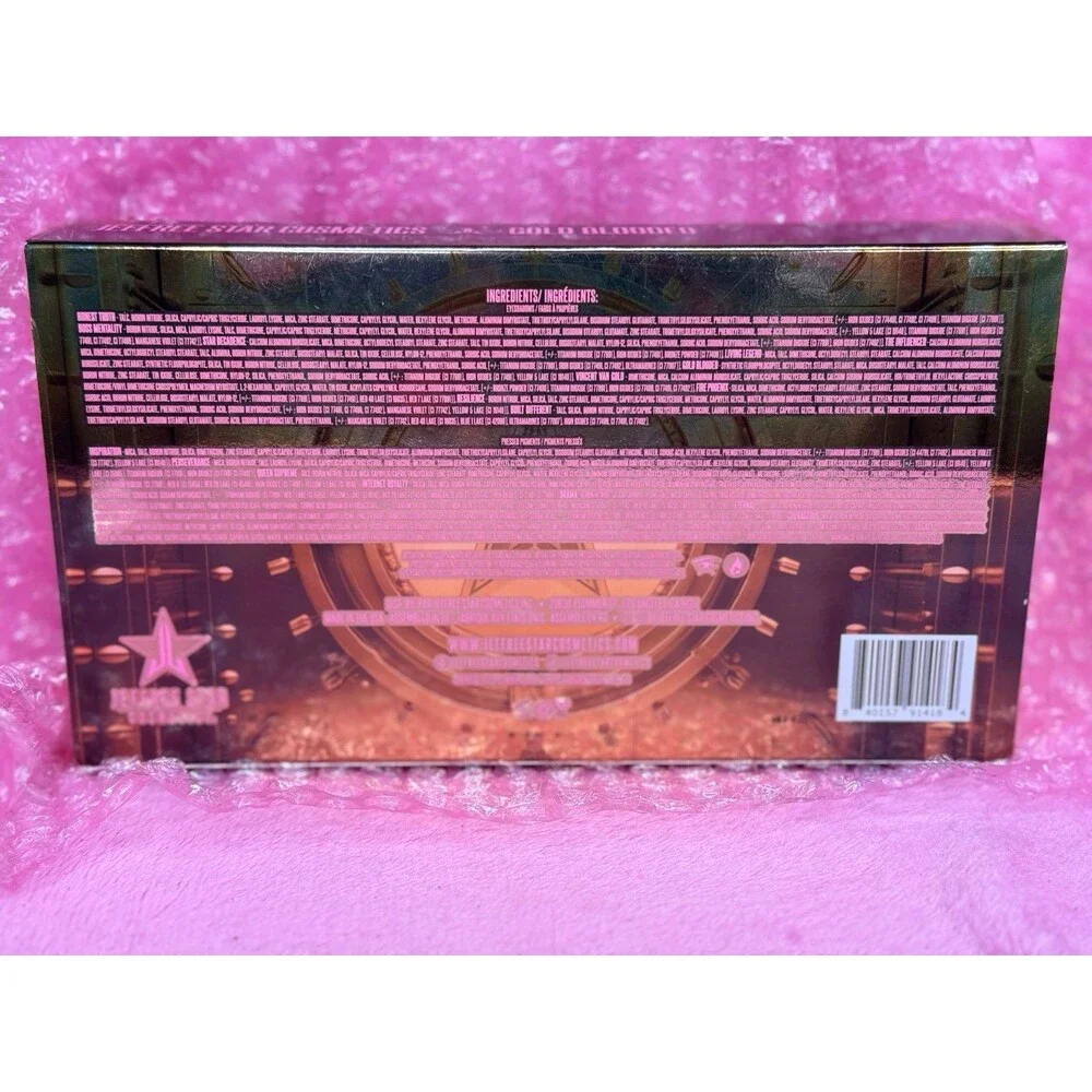 New! Signed Jeffree Star Autographed Gold Blooded Eyeshadow Palette BNIB BNWT - Picture 2 of 5